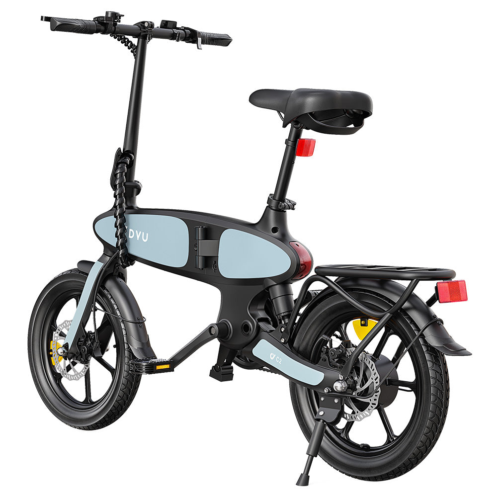 DYU C2 Electric Bike 16" Tires 250W Motor 48V 7.5Ah Battery