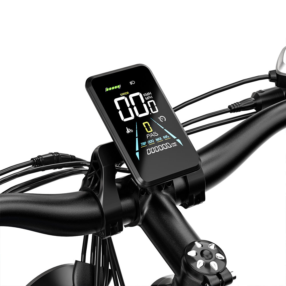 E·Bycco EB9 Electric Bike 26" Tires Dual 1000W Motors 52V 23Ah Battery