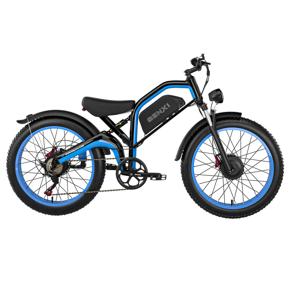 E·Bycco EB9 Electric Bike 26" Tires Dual 1000W Motors 52V 23Ah Battery