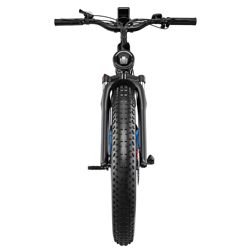 E·Bycco EB9 Electric Bike 26" Tires Dual 1000W Motors 52V 23Ah Battery