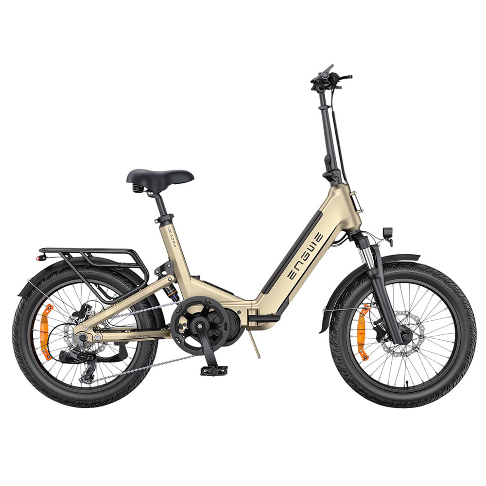 Bicicleta eléctrica ENGWE L20 3.0 Pro, neumáticos de 20", motor central de 250 W, batería de 48 V y 15 Ah