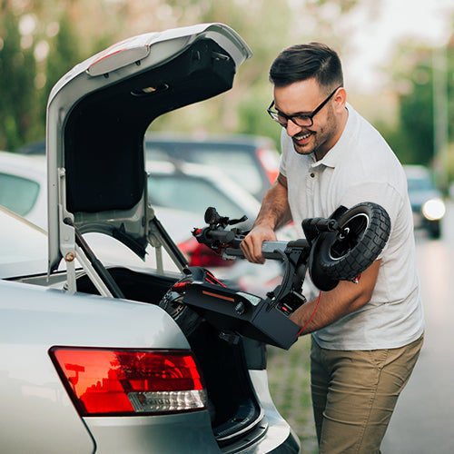 ENGWE Y600 Electric Scooter with Seat 10" Tires 600W 48V 18.2Ah Battery
