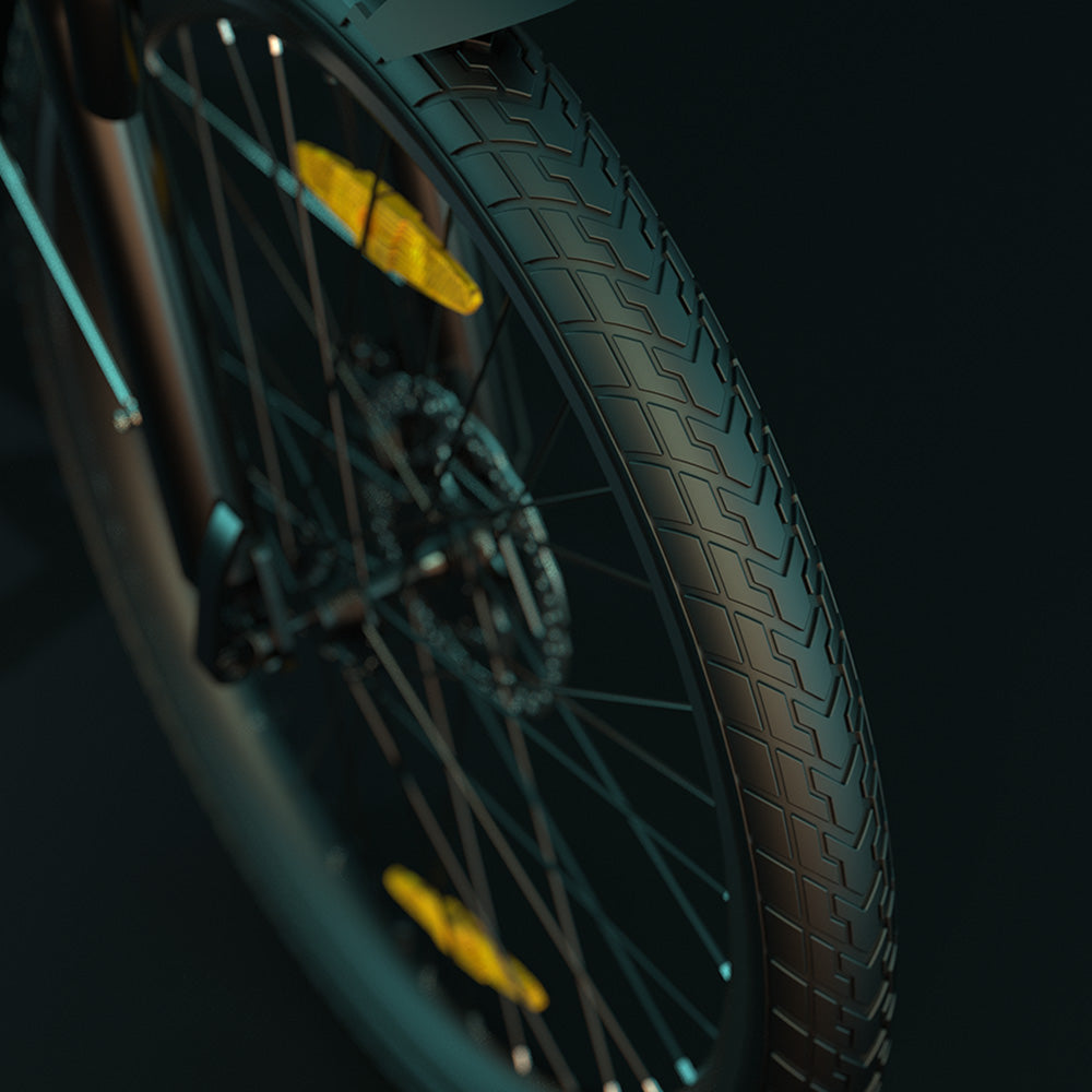 Bicicleta eléctrica ESKUTE C100, neumáticos de 26", motor de 250 W, batería de 36 V y 10,4 Ah