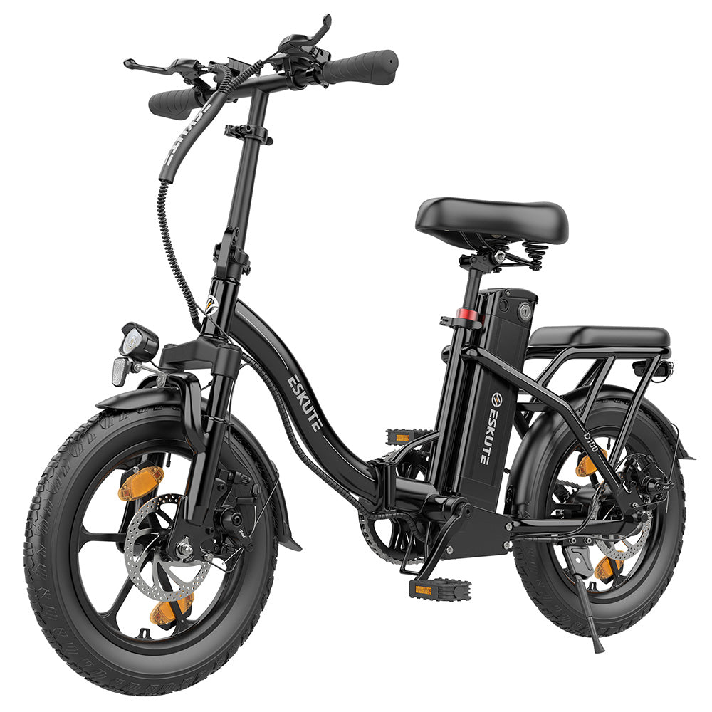 ESKUTE D100 Electric Bike 16" Tires 250W Motor 36V 13Ah Battery