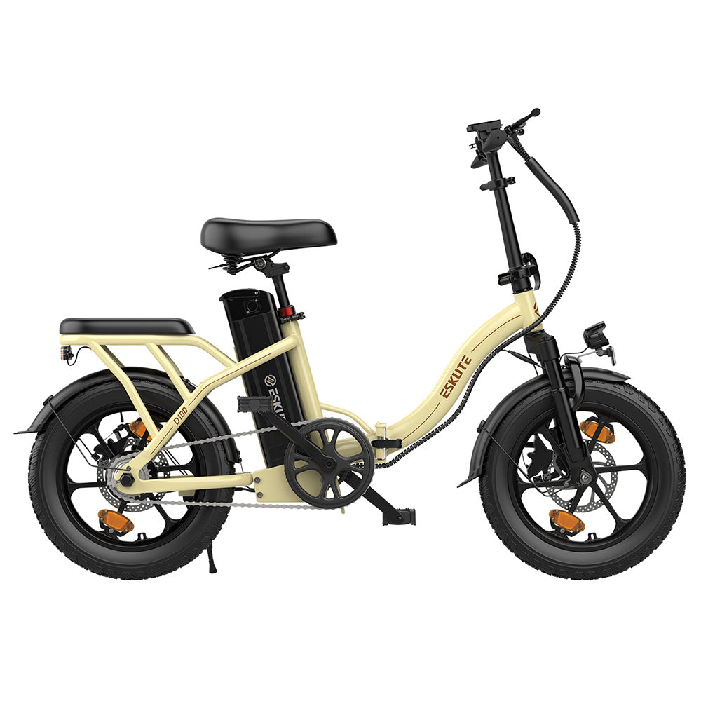 ESKUTE D100 Electric Bike 16" Tires 250W Motor 36V 13Ah Battery