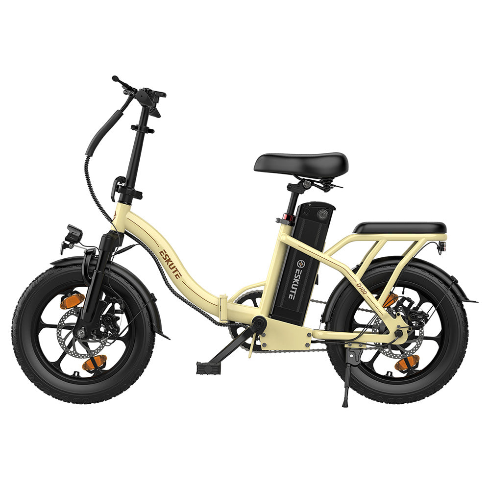 ESKUTE D100 Electric Bike 16" Tires 250W Motor 36V 13Ah Battery
