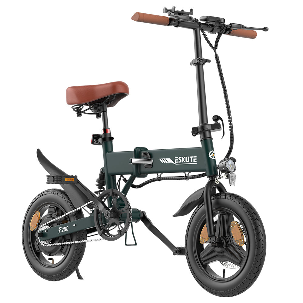 ESKUTE F200 Electric Folding Bike 14" Tires 250W Motor 36V 7.8Ah Battery