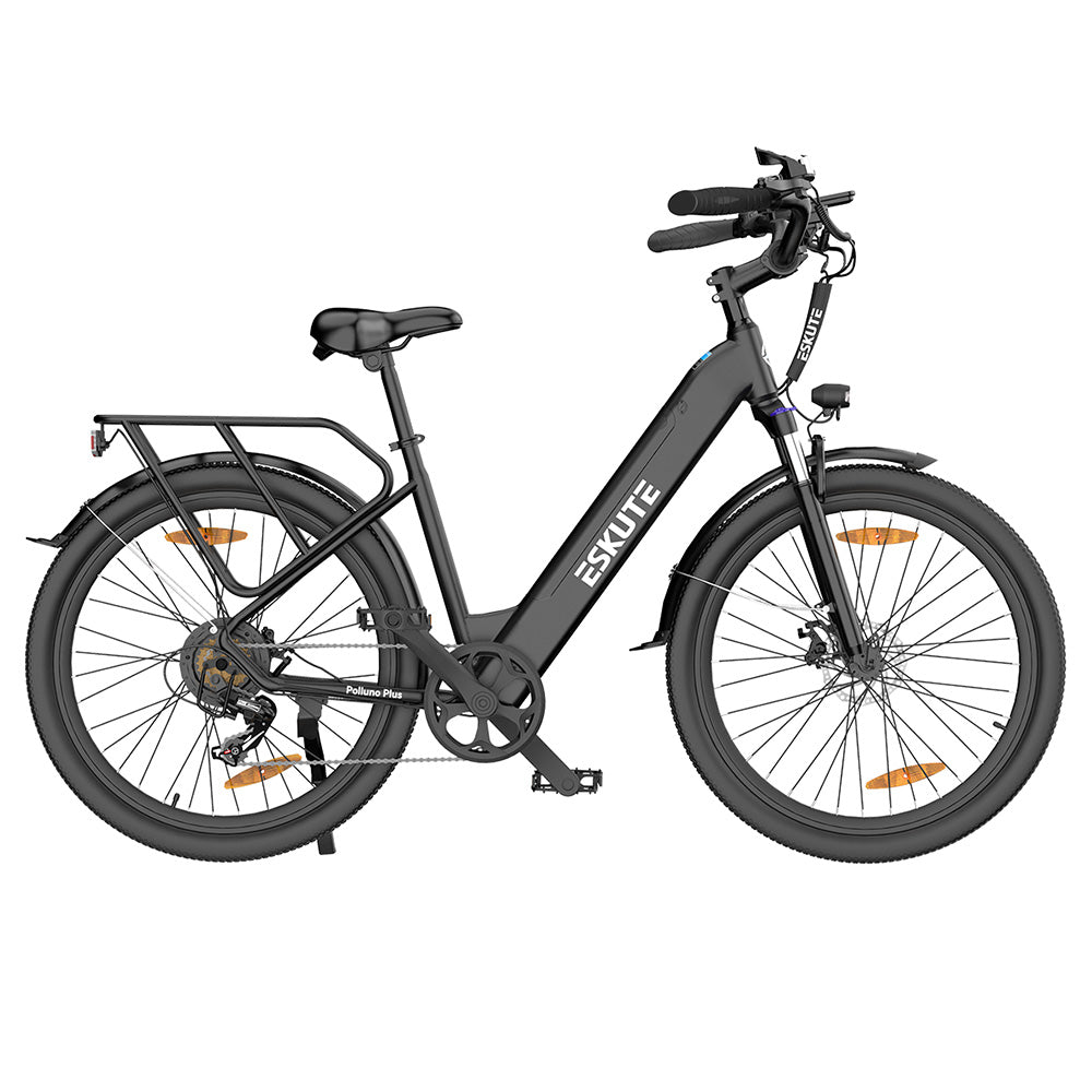 ESKUTE Polluno Plus Electric Commuter Bike 28" Tires 250W Motor 36V 20Ah Battery
