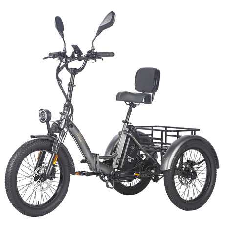 Fafrees F20 Mate Foldable Electric Tricycle 48V 23.45Ah Battery With L2e-P Certified