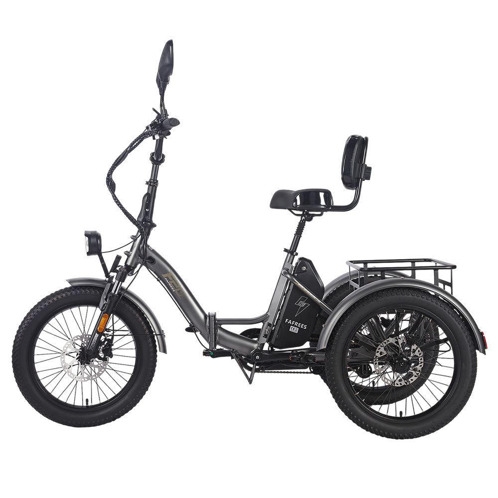 Fafrees F20 Mate Foldable Electric Tricycle 48V 23.45Ah Battery With L2e-P Certified