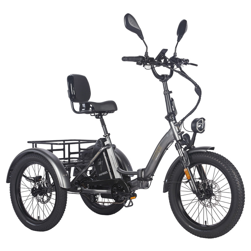 Fafrees F20 Mate Foldable Electric Tricycle 48V 23.45Ah Battery With L2e-P Certified