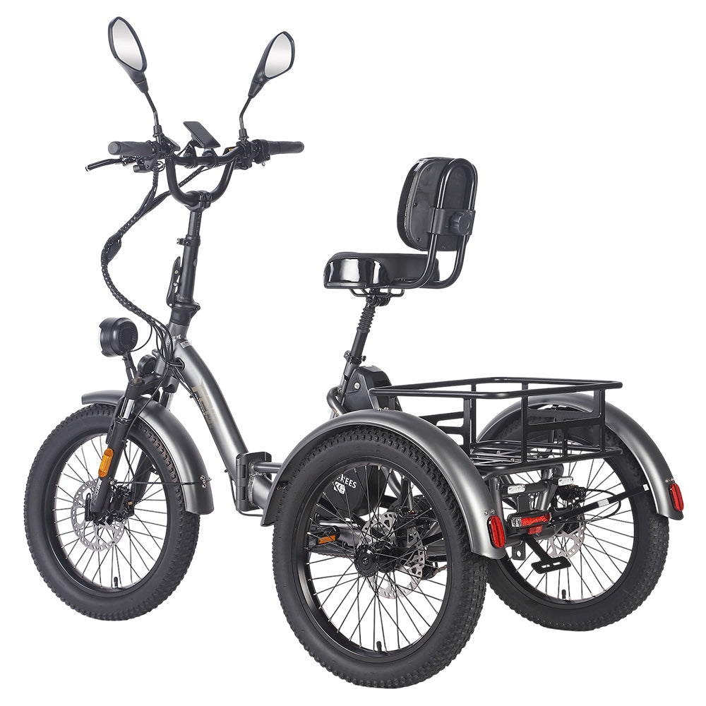 Fafrees F20 Mate Foldable Electric Tricycle 48V 23.45Ah Battery With L2e-P Certified