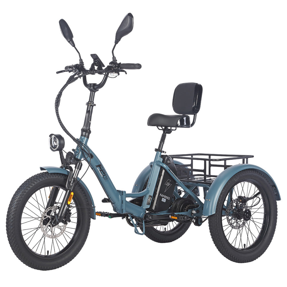 Fafrees F20 Mate Foldable Electric Tricycle 48V 23.45Ah Battery With L2e-P Certified