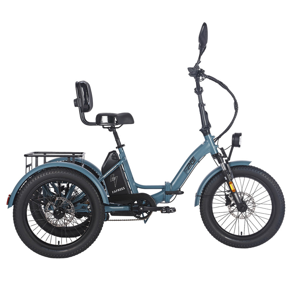 Fafrees F20 Mate Foldable Electric Tricycle 48V 23.45Ah Battery With L2e-P Certified
