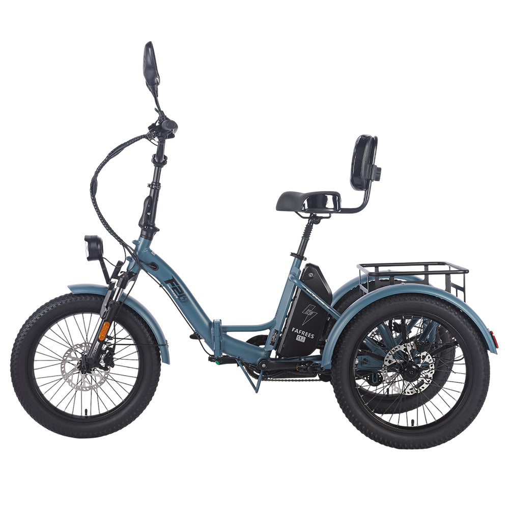 Fafrees F20 Mate Foldable Electric Tricycle 48V 23.45Ah Battery With L2e-P Certified