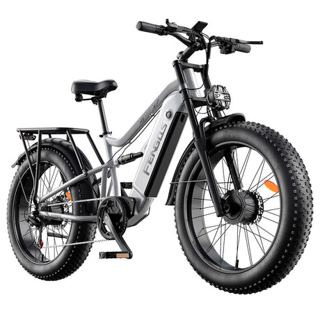 FENGQS H6 Pro Electric Bike 26" Tires Dual 1000W Motors 52V 20Ah Battery