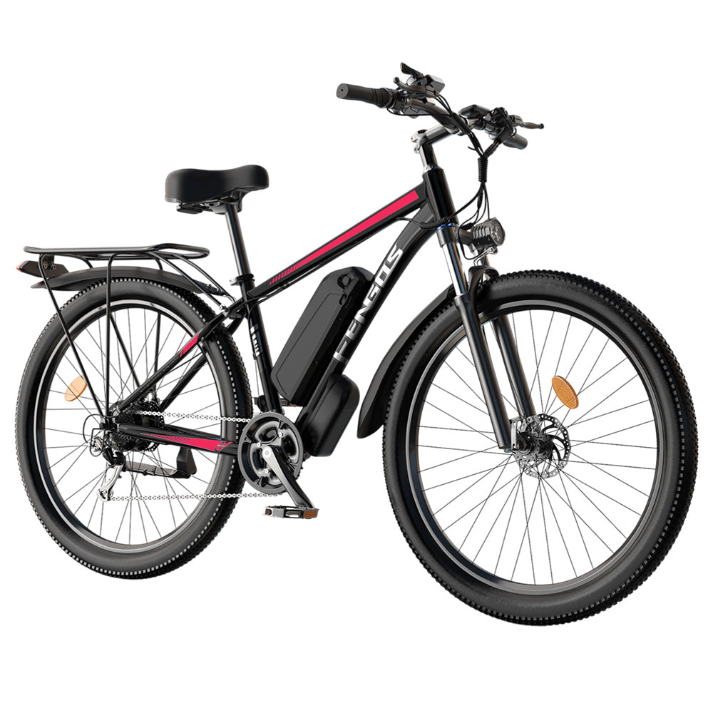 FENGQS Q8 Electric Bike 27.5" Tire 750W Motors 48V 17.5Ah Battery