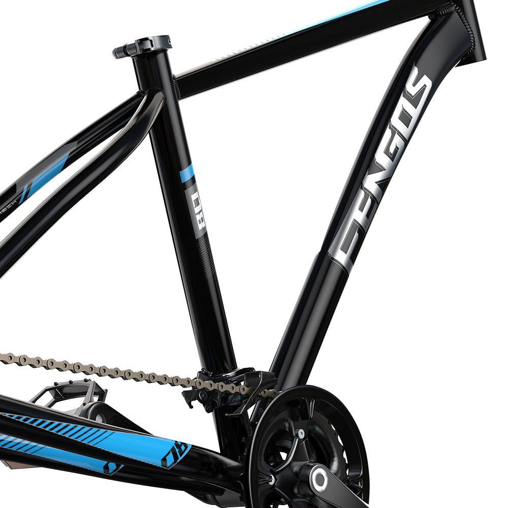 FENGQS Q8 Electric Bike 27.5" Tire 750W Motors 48V 17.5Ah Battery