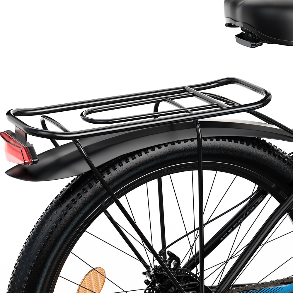 FENGQS Q8 Electric Bike 27.5" Tire 750W Motors 48V 17.5Ah Battery