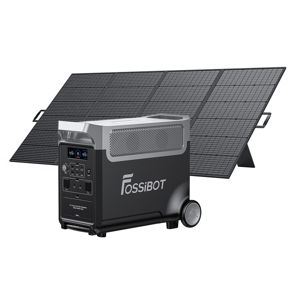 Tragbares Kraftwerk FOSSiBOT F3600 Pro + faltbares Solarpanel SP420 18 V 420 W