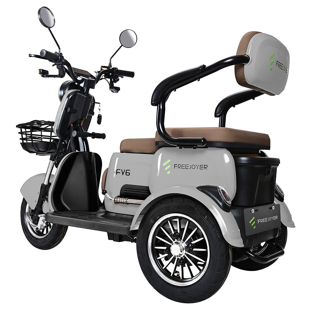 Freejoyer FV6 Electric Tricycle 1000W Motor 60V 20Ah Battery