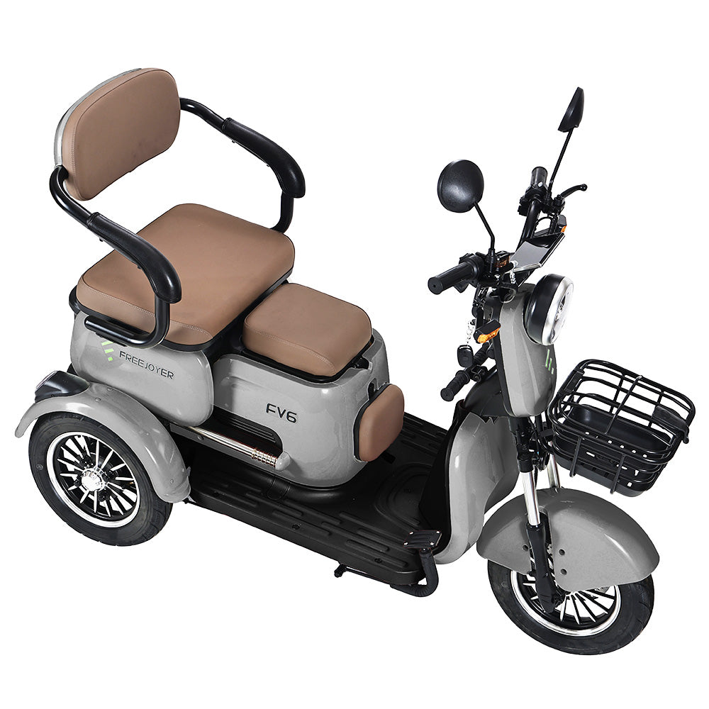 Freejoyer FV6 Electric Tricycle 1000W Motor 60V 20Ah Battery