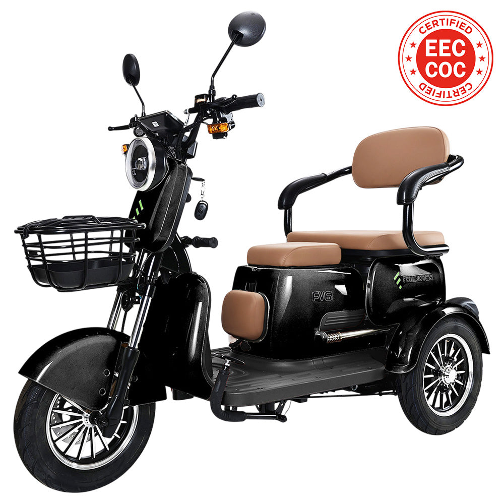 Freejoyer FV6 Electric Tricycle 1000W Motor 60V 20Ah Battery