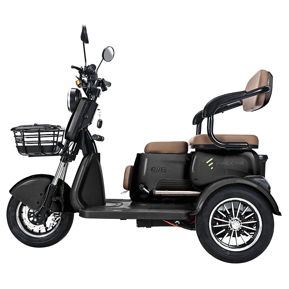 Freejoyer FV6 Electric Tricycle 1000W Motor 60V 20Ah Battery
