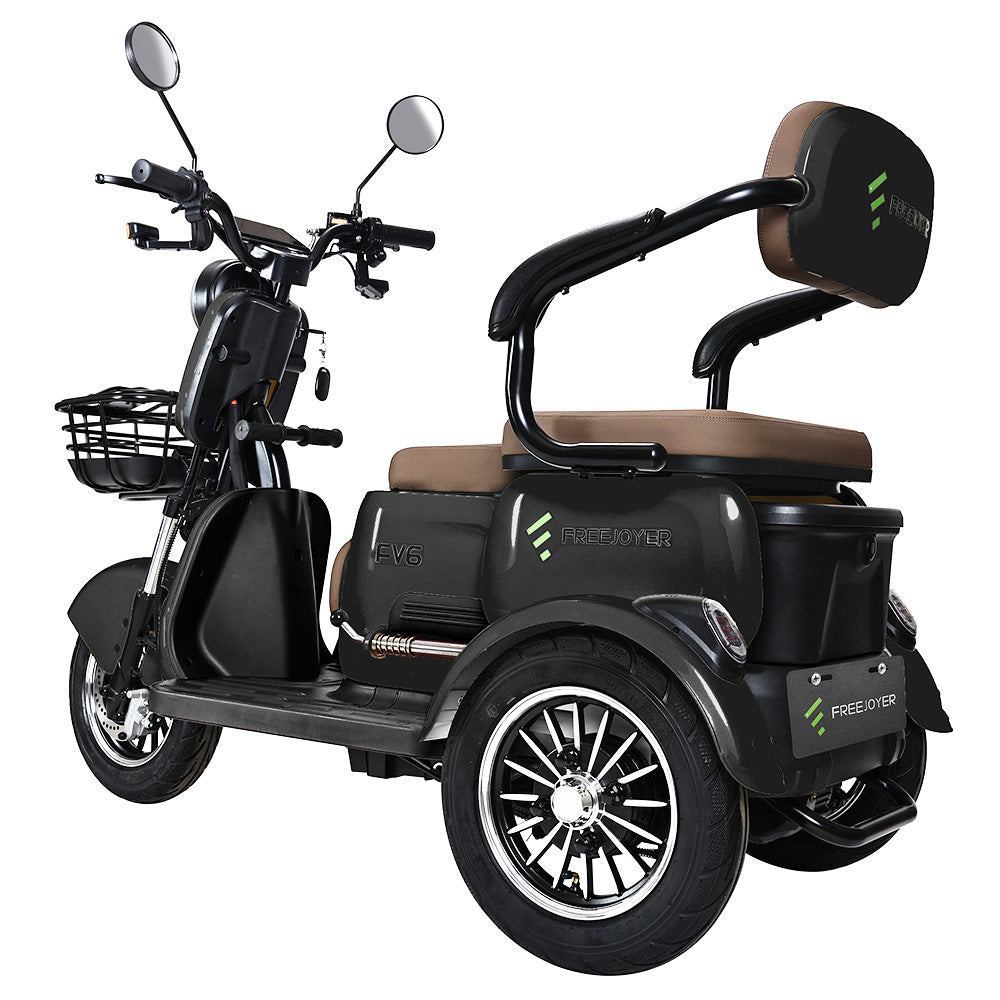 Freejoyer FV6 Electric Tricycle 1000W Motor 60V 20Ah Battery
