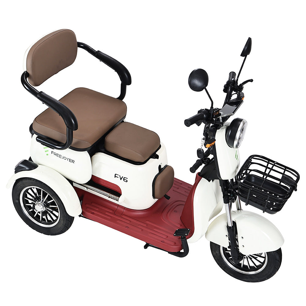 Freejoyer FV6 Electric Tricycle 1000W Motor 60V 20Ah Battery