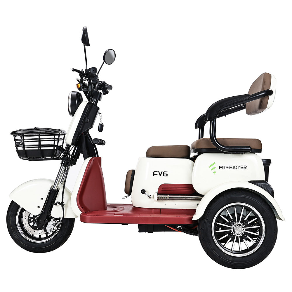 Freejoyer FV6 Electric Tricycle 1000W Motor 60V 20Ah Battery