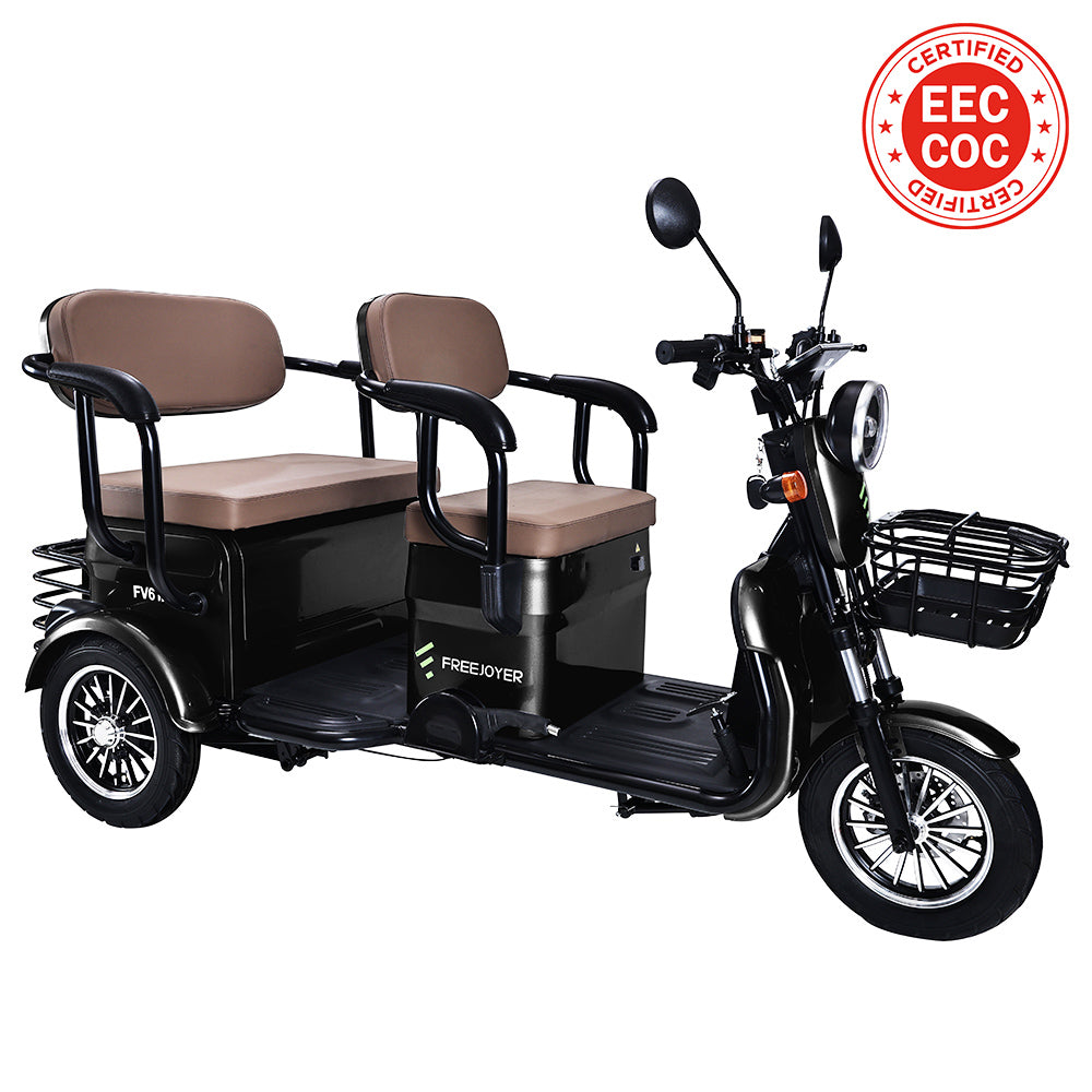 Freejoyer FV6 Max Electric Tricycle 1800W Motor 72V 20Ah Battery