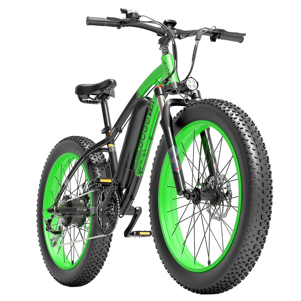 GOGOBEST GF600 Electric Bike 26" Tires 1000W Motor 48V 13Ah Battery
