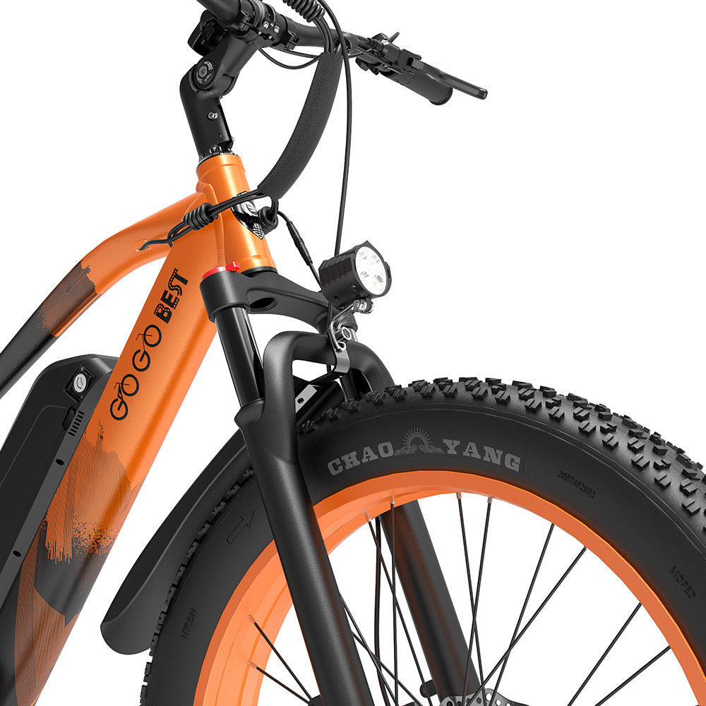 GOGOBEST GF600 Plus Electric Bike 26" Tires 1000W Motor 48V 20Ah Battery