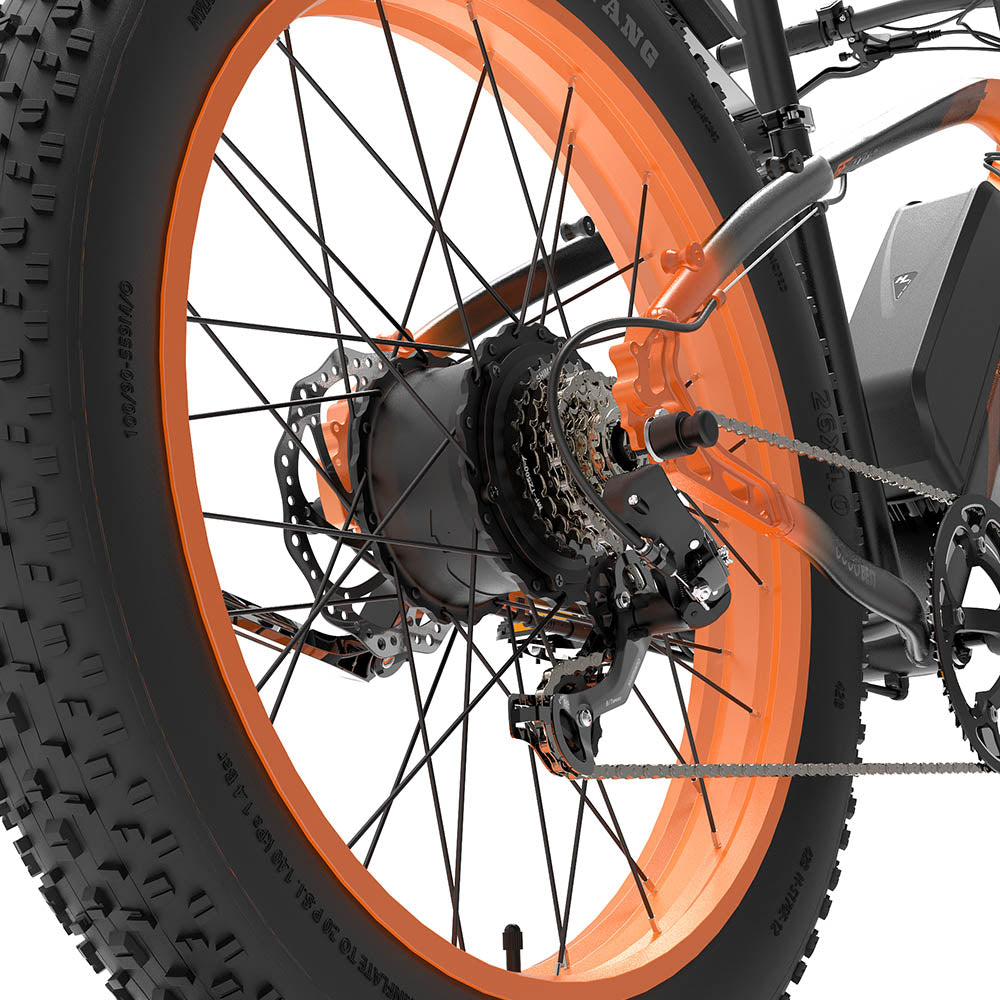 GOGOBEST GF600 Plus Electric Bike 26" Tires 1000W Motor 48V 20Ah Battery