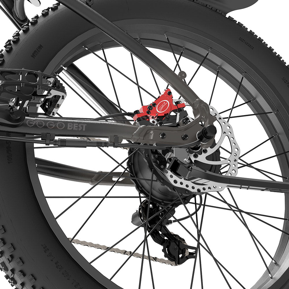 GOGOBEST GF600 Plus Electric Bike 26" Tires 1000W Motor 48V 20Ah Battery