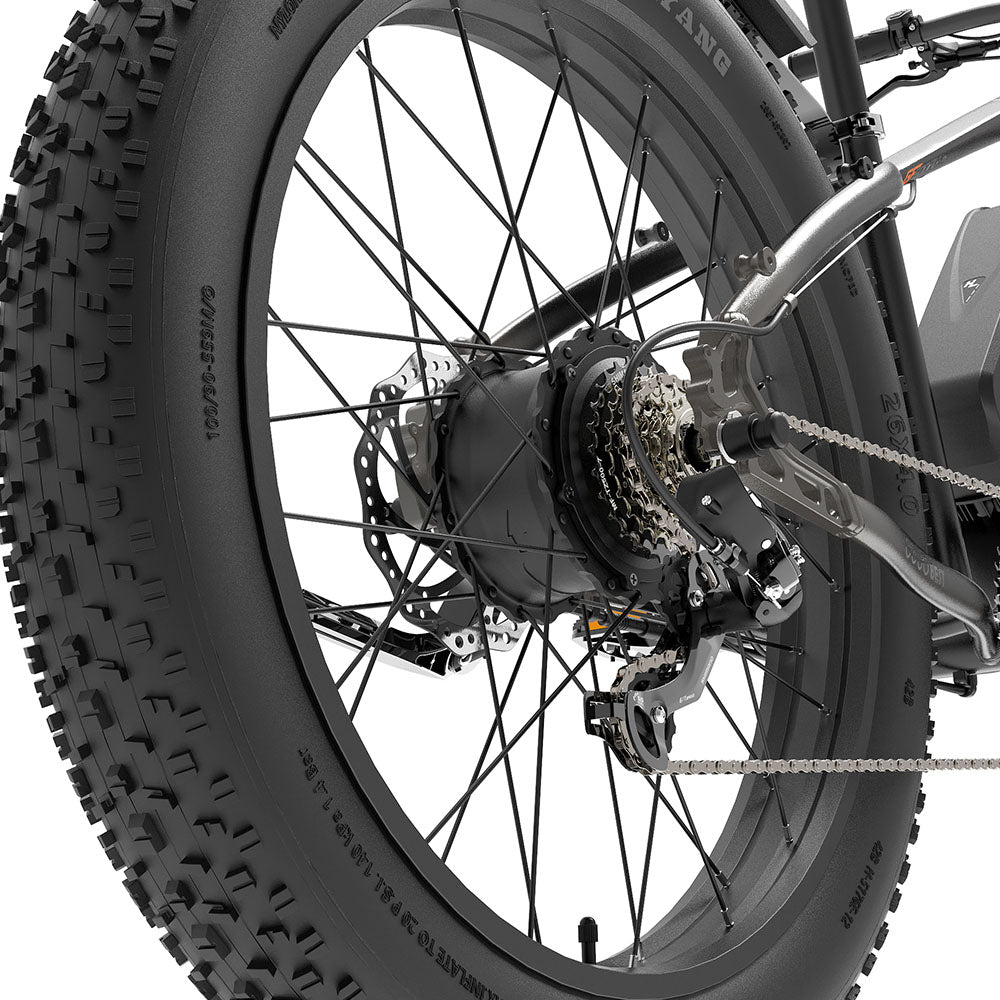 GOGOBEST GF600 Plus Electric Bike 26" Tires 1000W Motor 48V 20Ah Battery