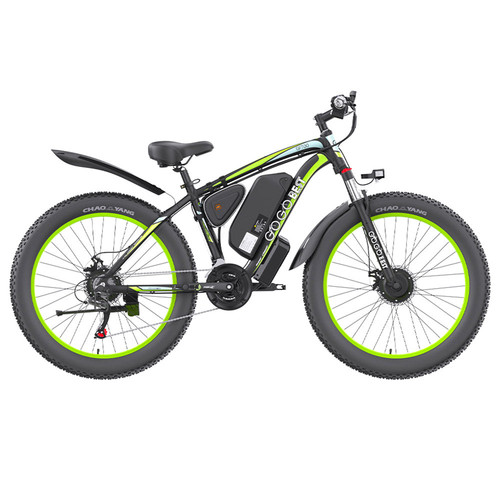 GOGOBEST GF700 Electric Bike 26" Tires Dual 500W Motors 48V 17.5Ah Battery