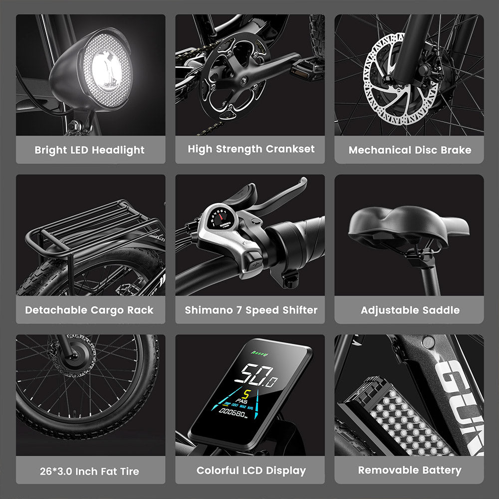 2-Pack GUNAI GN68 Electric Bike Offer