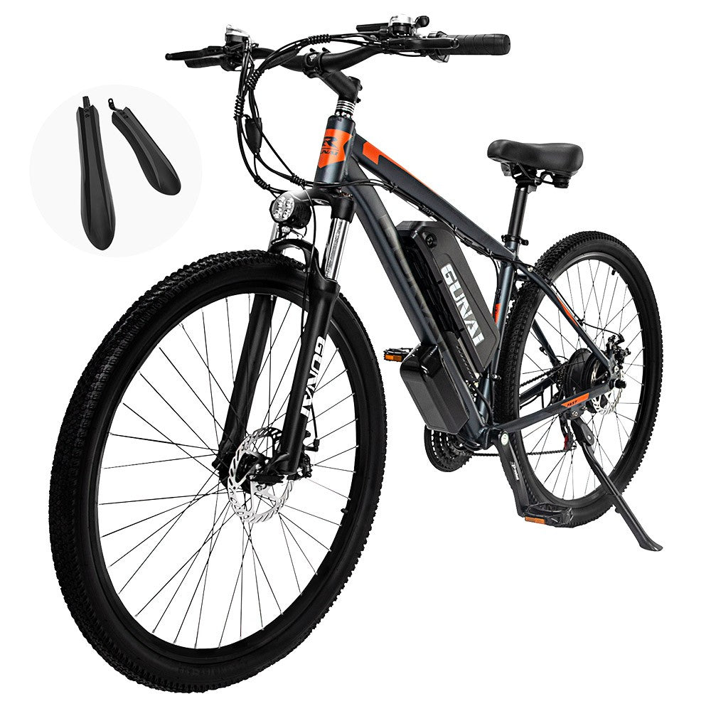Bicicleta de montaña eléctrica GUNAI GN29, neumáticos de 29", motor de 750 W, batería de 48 V y 15 Ah