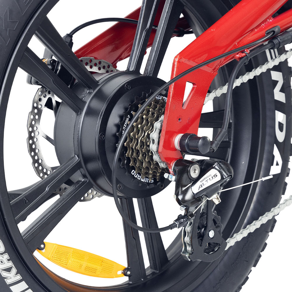 Hidoes B6 Electric Dirt Bike 20" Fat Tires 1200W Motor 48V 15Ah Battery