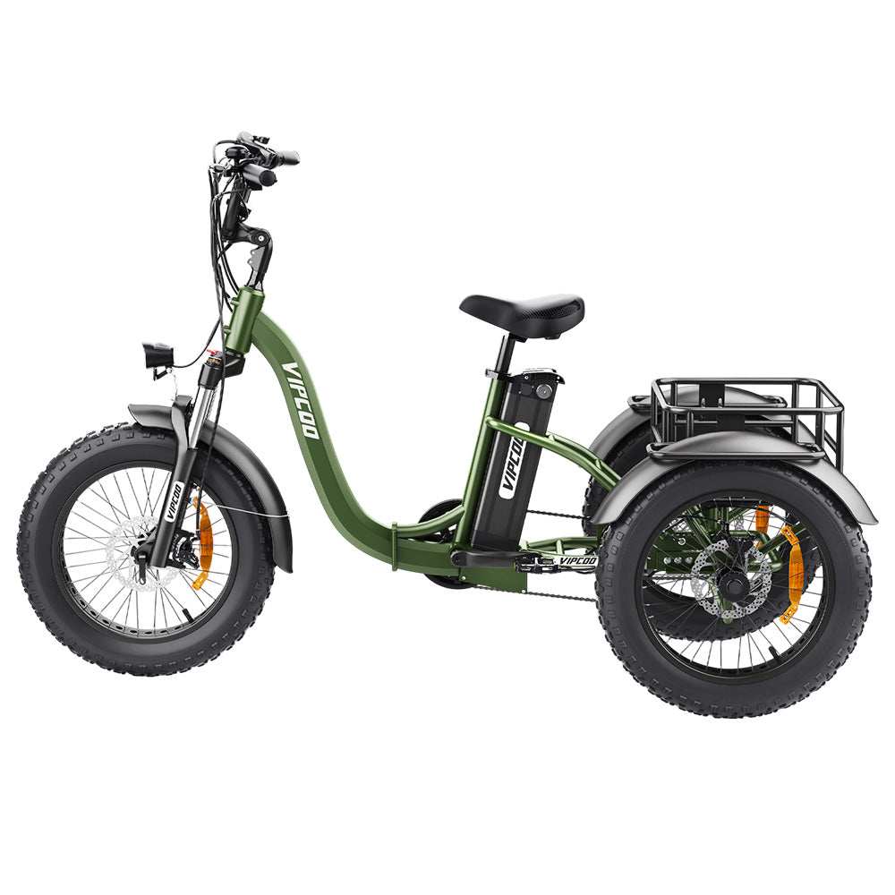 Vipcoo VC-ET1 Electric Cargo Tricycle 20" Tires 750W 48V 20Ah
