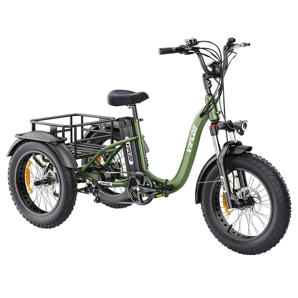 Vipcoo VC-ET1 Electric Cargo Tricycle 20" Tires 750W 48V 20Ah