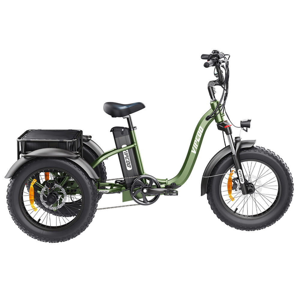 Vipcoo VC-ET1 Electric Cargo Tricycle 20" Tires 750W 48V 20Ah