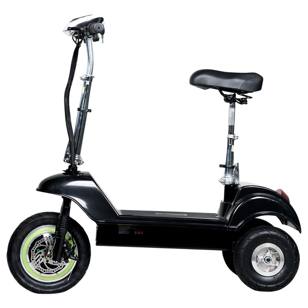 Triciclo eléctrico Honeywhale ST-03, neumáticos de 12", batería de 500 W, 54,6 V y 13 Ah