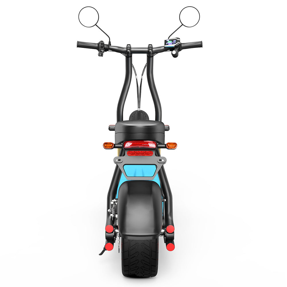 Honey Whale M5 Max Electric Scooter with Seat 14" Tires 1000W 48V 13Ah Battery