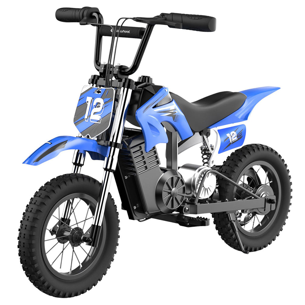 iSinwheel A12 Kids Electric Dirt Bike 12" Tires 350W Motor 36V 5.2Ah Battery