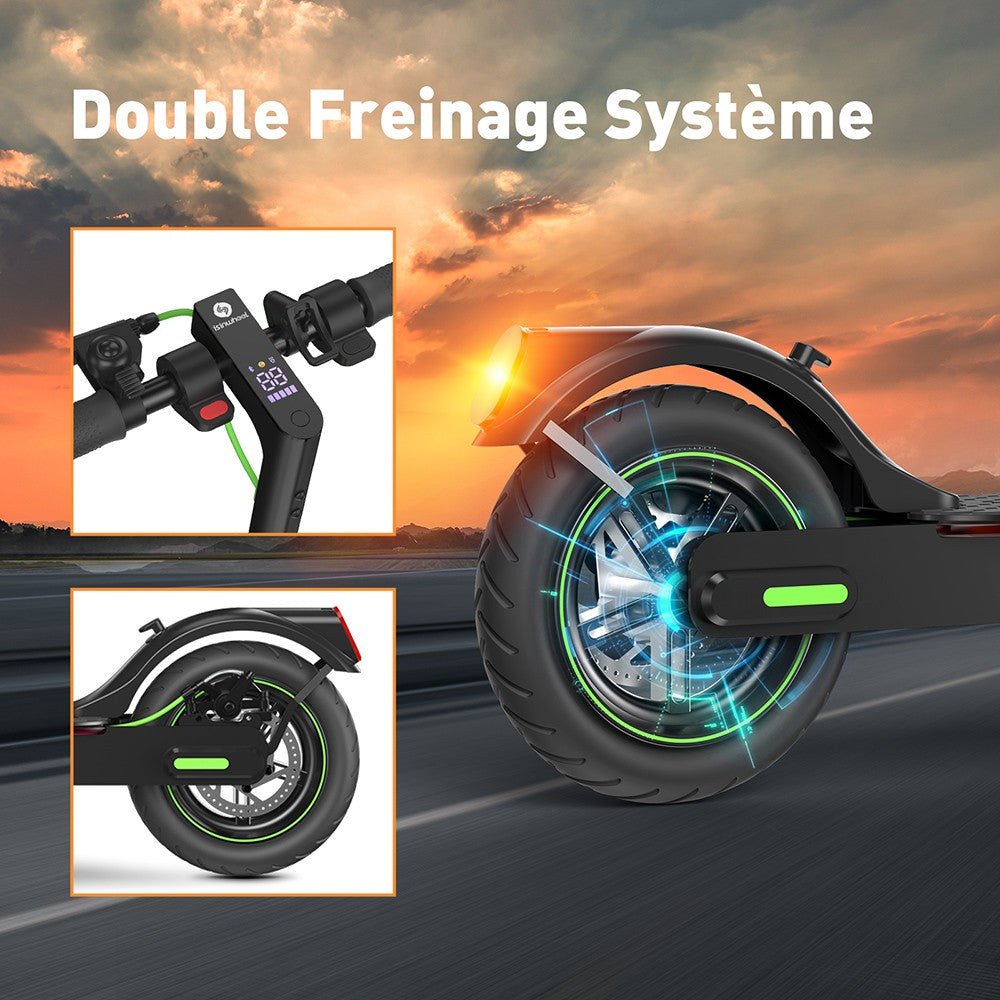 isinwheel S9 Pro Electric Scooter 8.5" Tires 350W Motor 36V 7.5Ah Battery