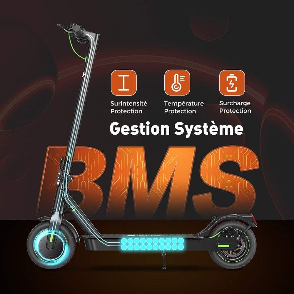 isinwheel S9 Pro Electric Scooter 8.5" Tires 350W Motor 36V 7.5Ah Battery