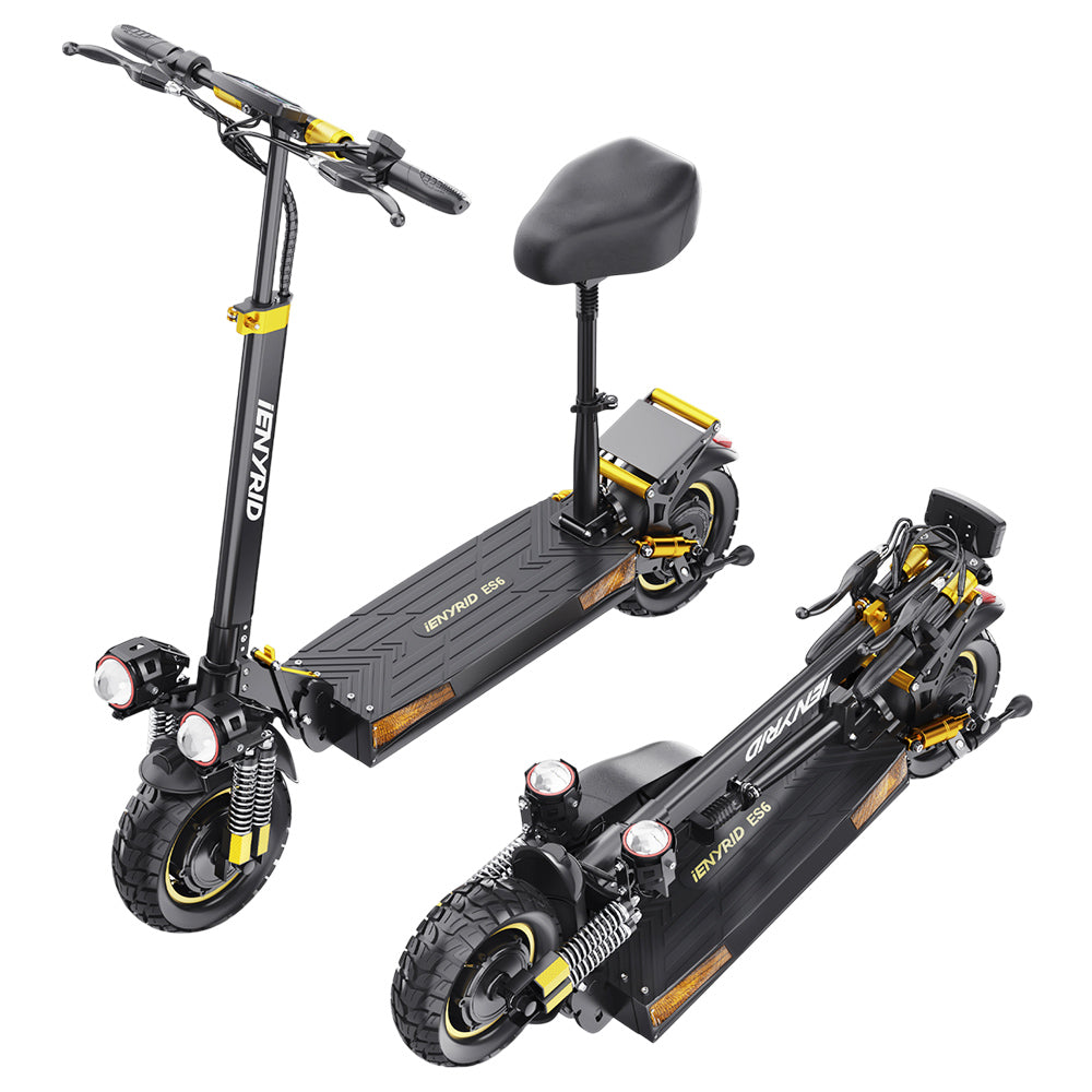 iENYRID ES6 Electric Scooter 10" Tires Dual 1000W Motors 48V 20.8AH Battery